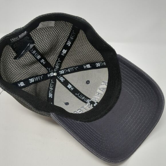 Kahn Steel Fitted Mesh Back Hat Gray M/L Stretch New Era 39Thirty - Picture 6 of 8